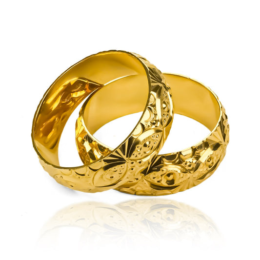 Argollas de matrimonio Antifaz, elaboradas en oro 18k, cuentan con un certificado de calidad y garantía de por vida.