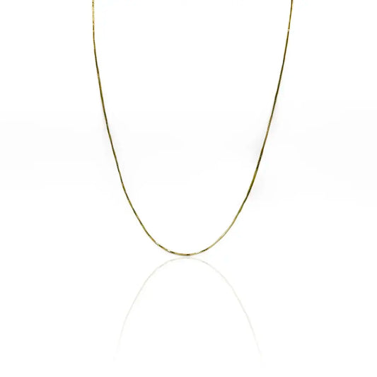 Cadena Venecia Style E45 de Joyería Caracas es una pieza imprescindible en tu colección. Hecha con oro 18k y con garantía de por vida.