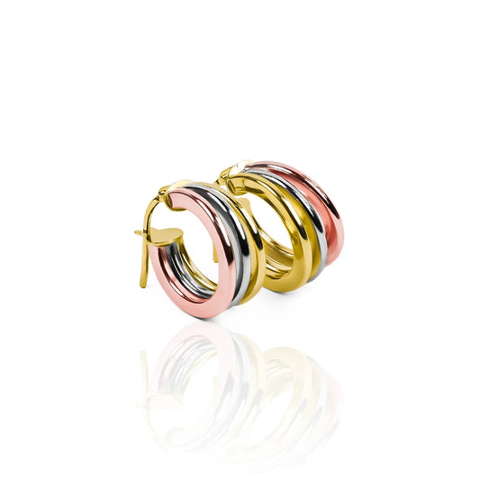 Candongas Aros tres oros S