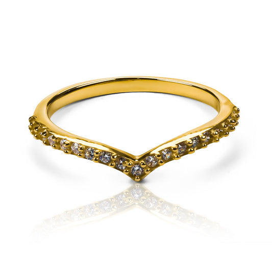 Anillo class selection de Joyería Caracas en oro 18k y certificado de calidad.