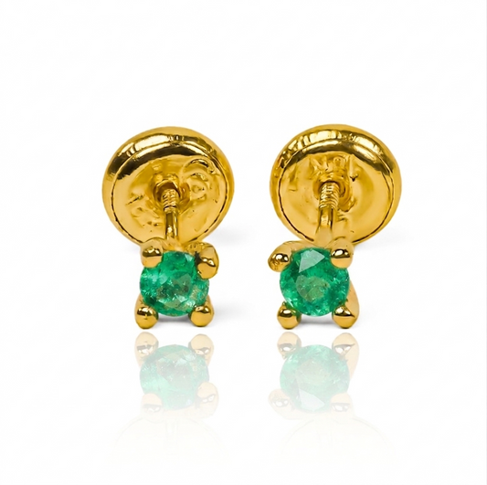 Topitos Gema #2.75 mm Esmeralda