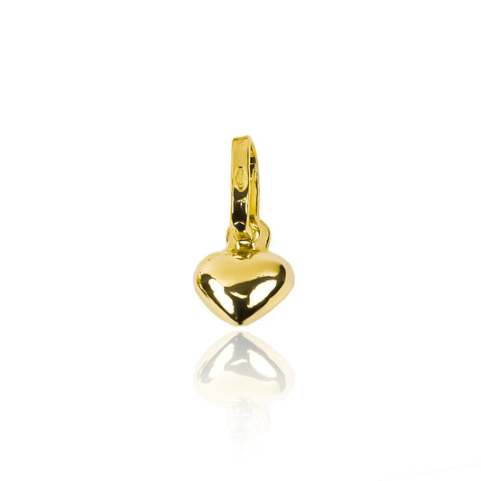 Dije de corazón de oro 18k de Joyería Caracas, una expresión sublime de amor y estilo. Cuenta con garantía de por vida.
