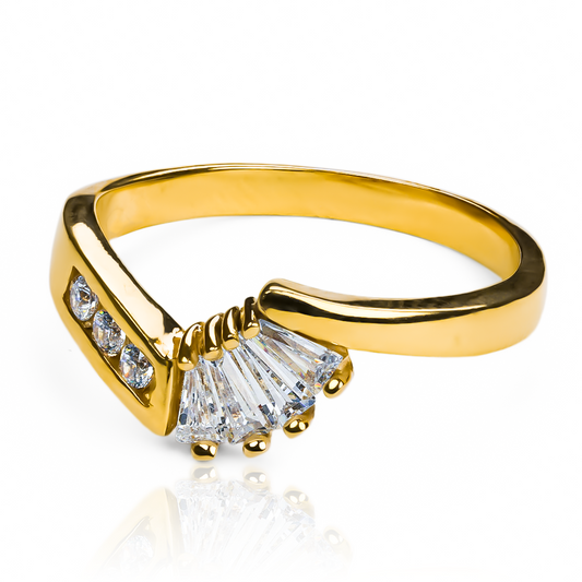 Anillo Pisargolla Lady de Joyería Caracas, elaborado con oro 18k y con garantía para toda la vida.