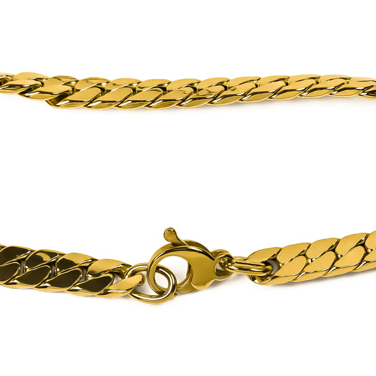 Pulsera Cubana Martillada