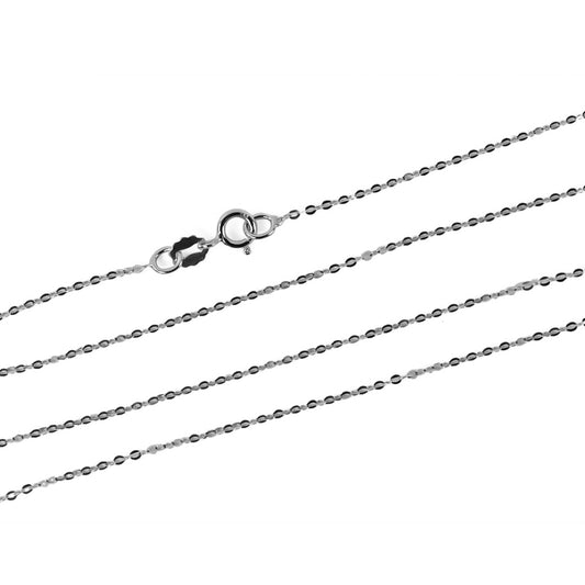 Cadena Classic S50 white fabricada en 18k por Joyería Caracas, cuenta con certificado de calidad y garantía de por vida.