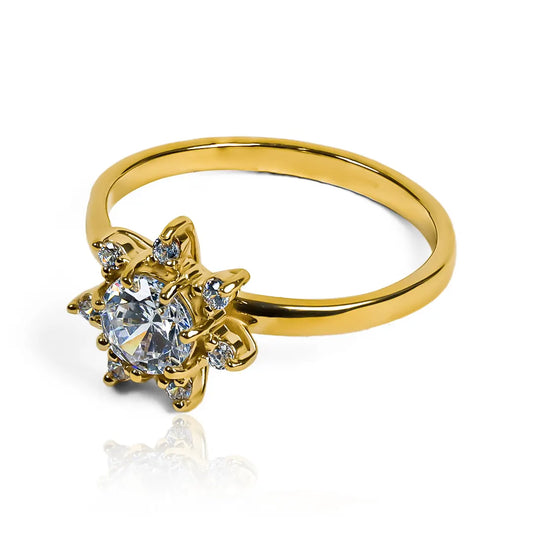 Anillo de compromiso es una muestra de amor eterno. Joyería Caracas con certificado de calidad y garantía de por vida en oro 18k.