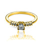 Anillo Princess SS fabricado por Joyería Caracas en oro 18k cuenta con certificado de calidad y garantía para toda la vida.