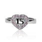 Anillo Heart15, fabricado en oro 18k por Joyería Caracas, cuenta con certificado de calidad y garantía de por vida.