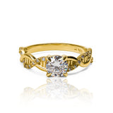 Anillo ADN moissanitas