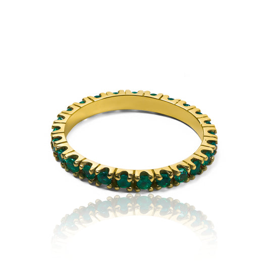 Anillo endless 1.75M Emerald