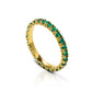 Anillo endless 1.75M Emerald