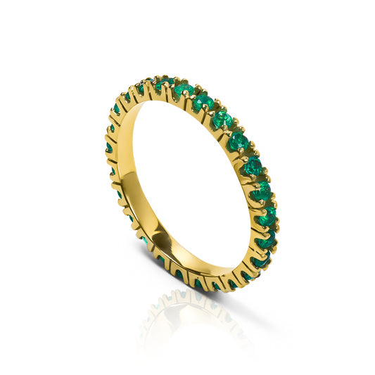 Anillo endless 1.75M Emerald