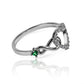 Anillo Infinity heart cristals, fabricado en Joyería Caracas y oro 18k de la más alta calidad. Además, viene con una garantía para toda la vida.