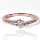 Anillo Deep Navy Moissanite 4.0mm. Fabricado en oro 18k por Joyería Caracas, cuenta con certificado con el más alto estándar de calidad y garantía de por vida.