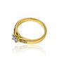 Anillo Cinco estrellas Moissanita 4.0mm