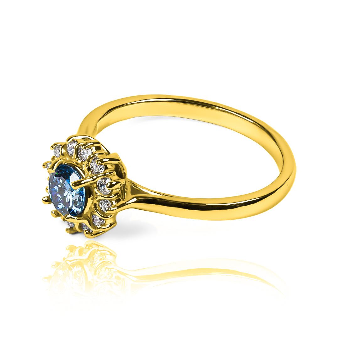 Anillo Bricks & Beach en oro de 18k de Joyería Caracas, inspirada en las icónicas palmeras de Miami. Con un diseño exclusivo y elegante, cuenta con garantía y certificado de calidad de por vida.