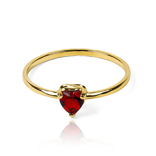 Anillo Silent Spin Heart I