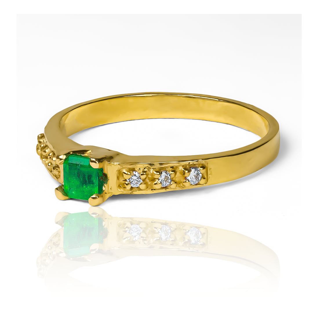 Anillo argentina Lover - Emerald Diamonds