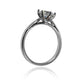 Anillo love tunnel III Moissanita