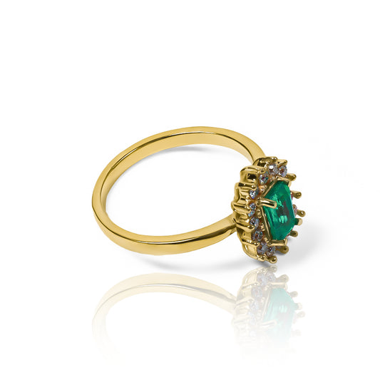 Anillo Lady Square Emerald III (pieza única)