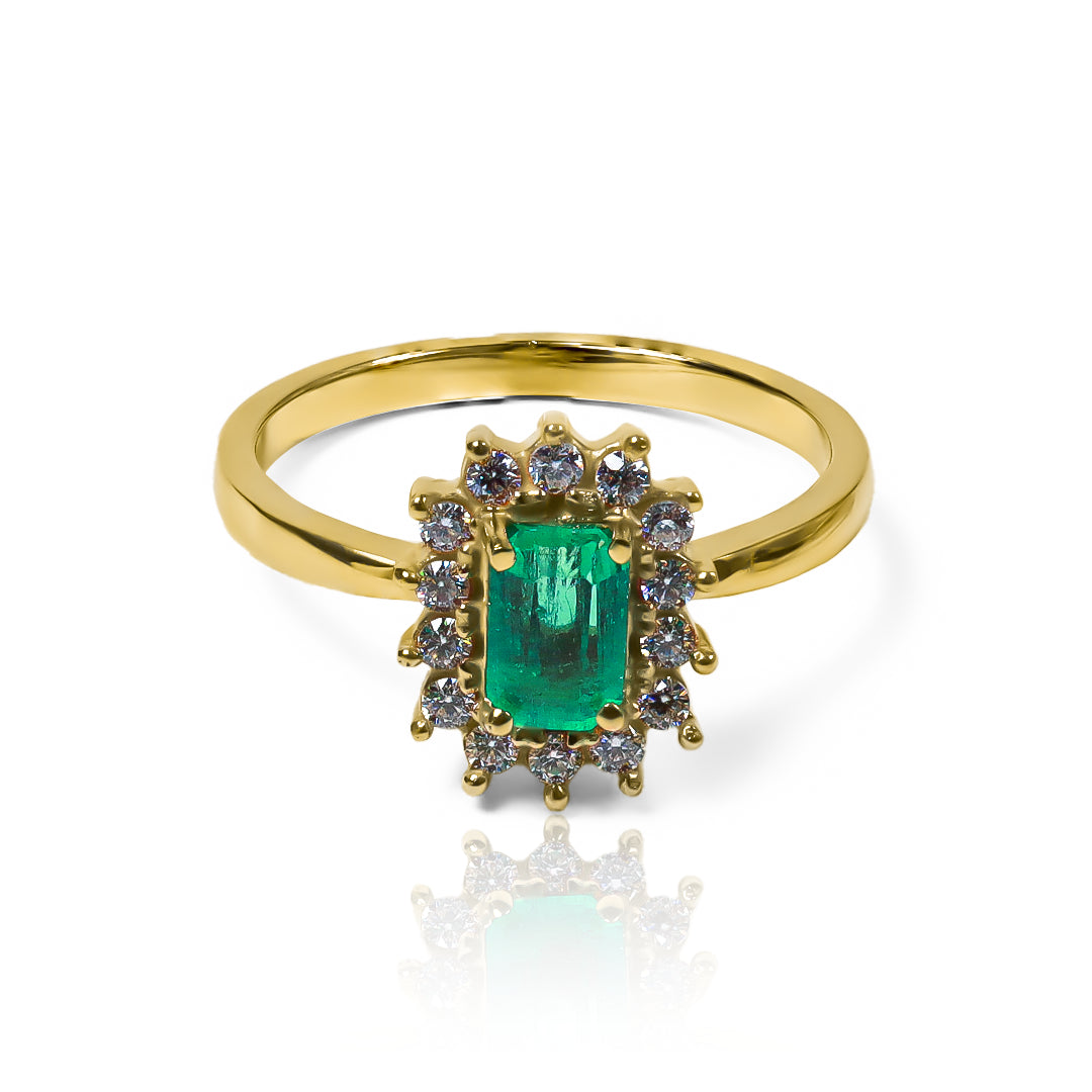 Anillo Lady Square Emerald III (pieza única)