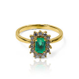 Anillo Lady Square Emerald III (pieza única)