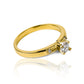 Duo fancy engagement ring