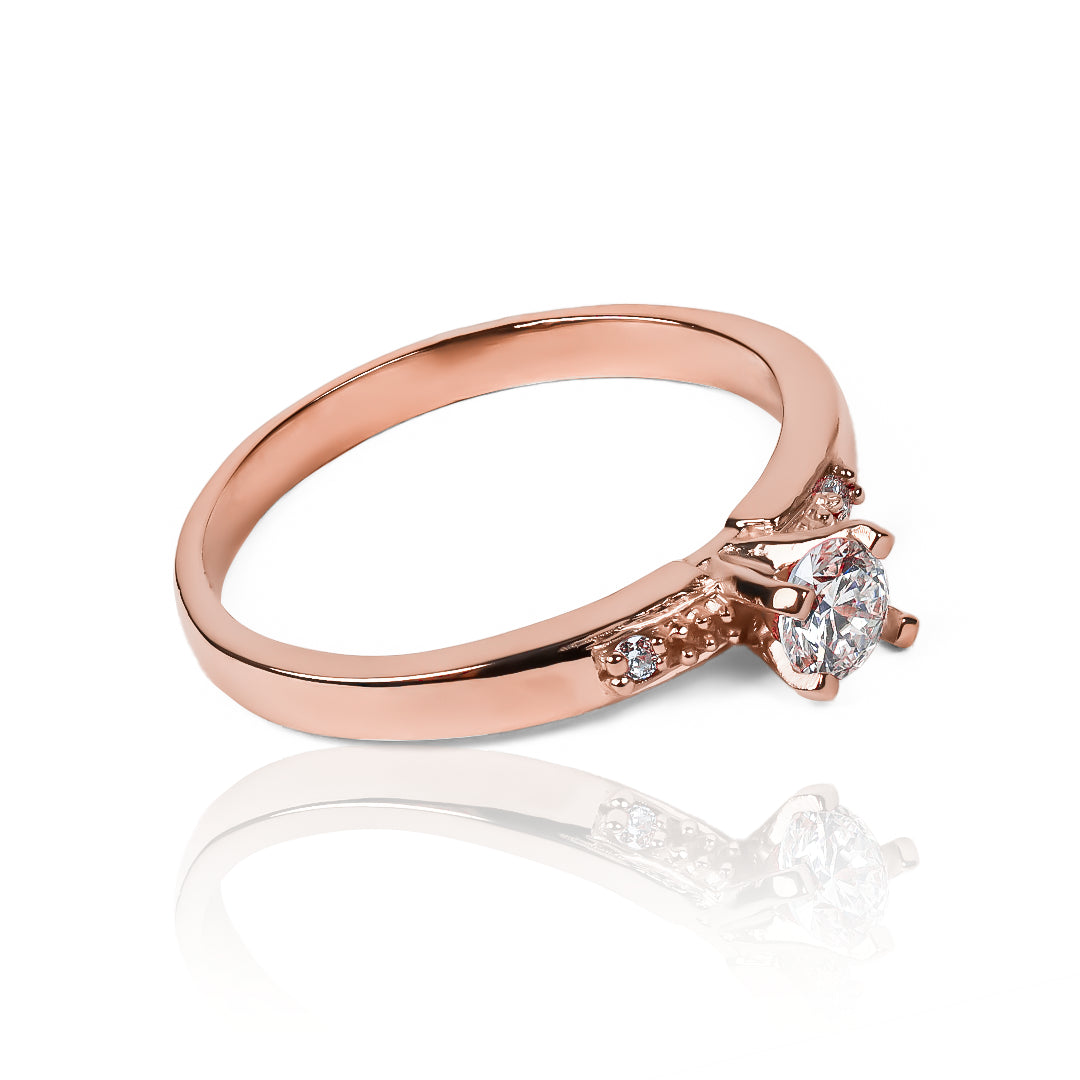 Duo fancy engagement ring
