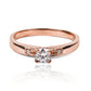 Duo fancy engagement ring