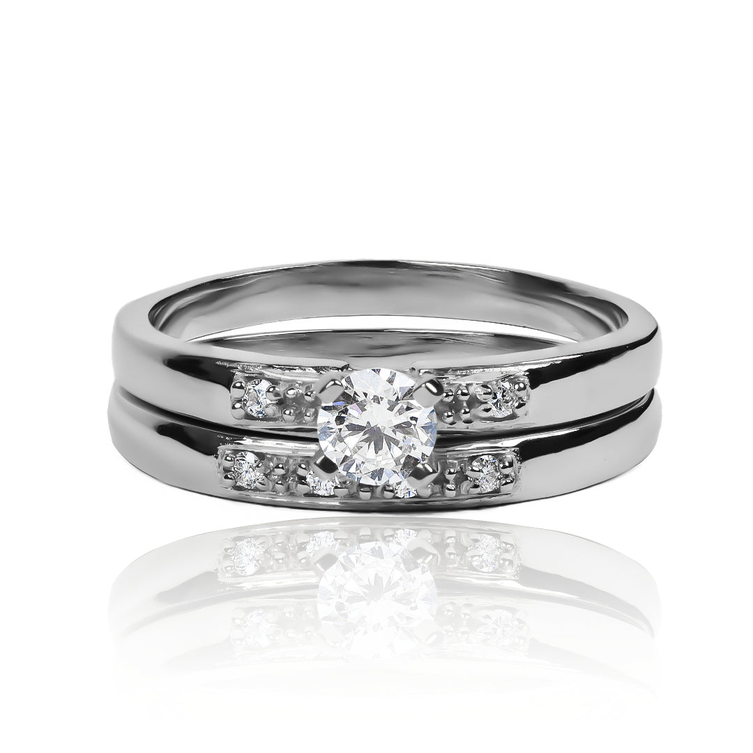 Anillo duo fancy