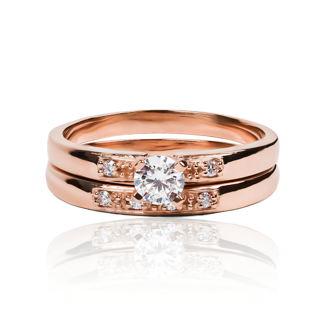 Anillo duo fancy