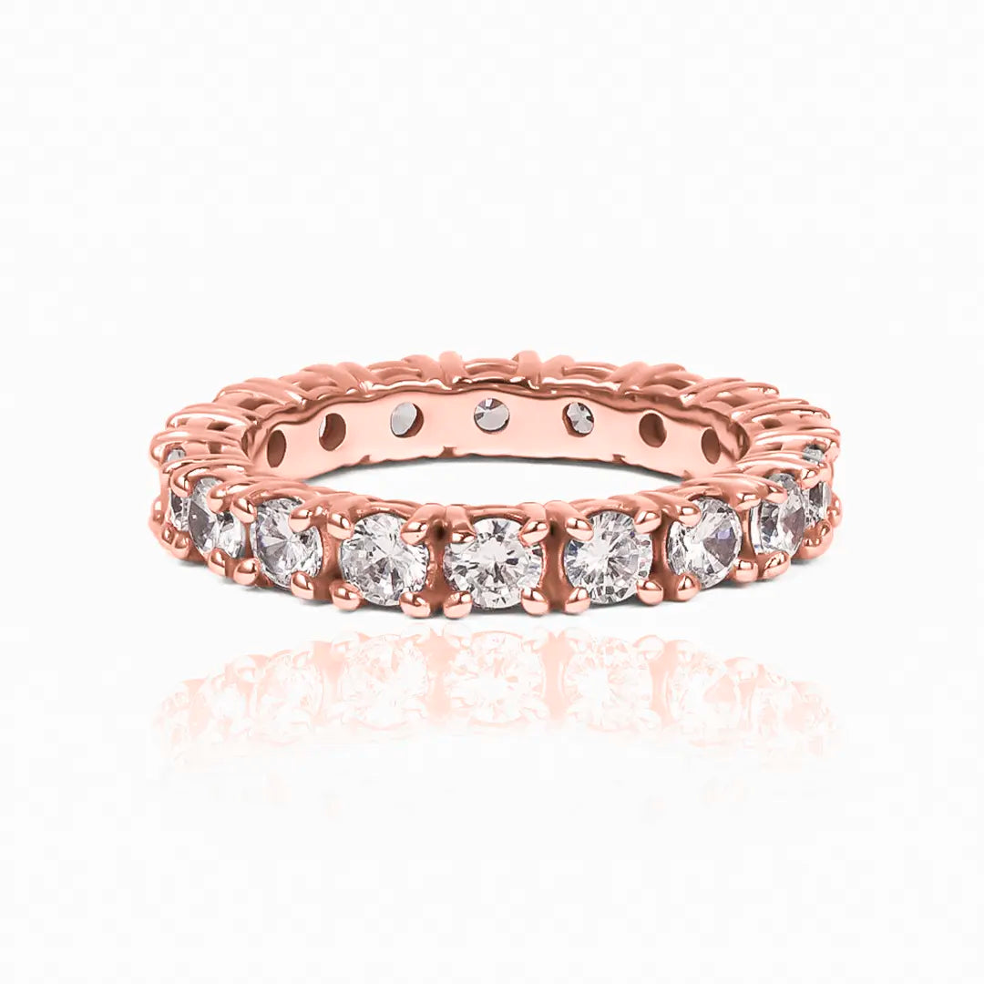 Anillo Endless 3_0 M, fabricado en oro 18k por Joyería Caracas, cuenta con certificado de calidad y garantía para toda la vida.