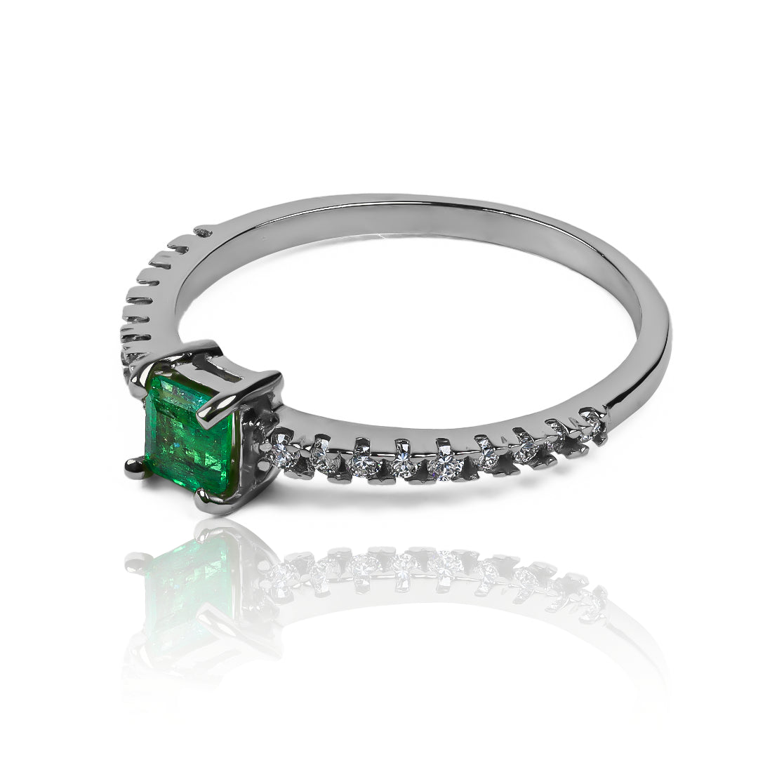 Anillo green passion Esmeralda