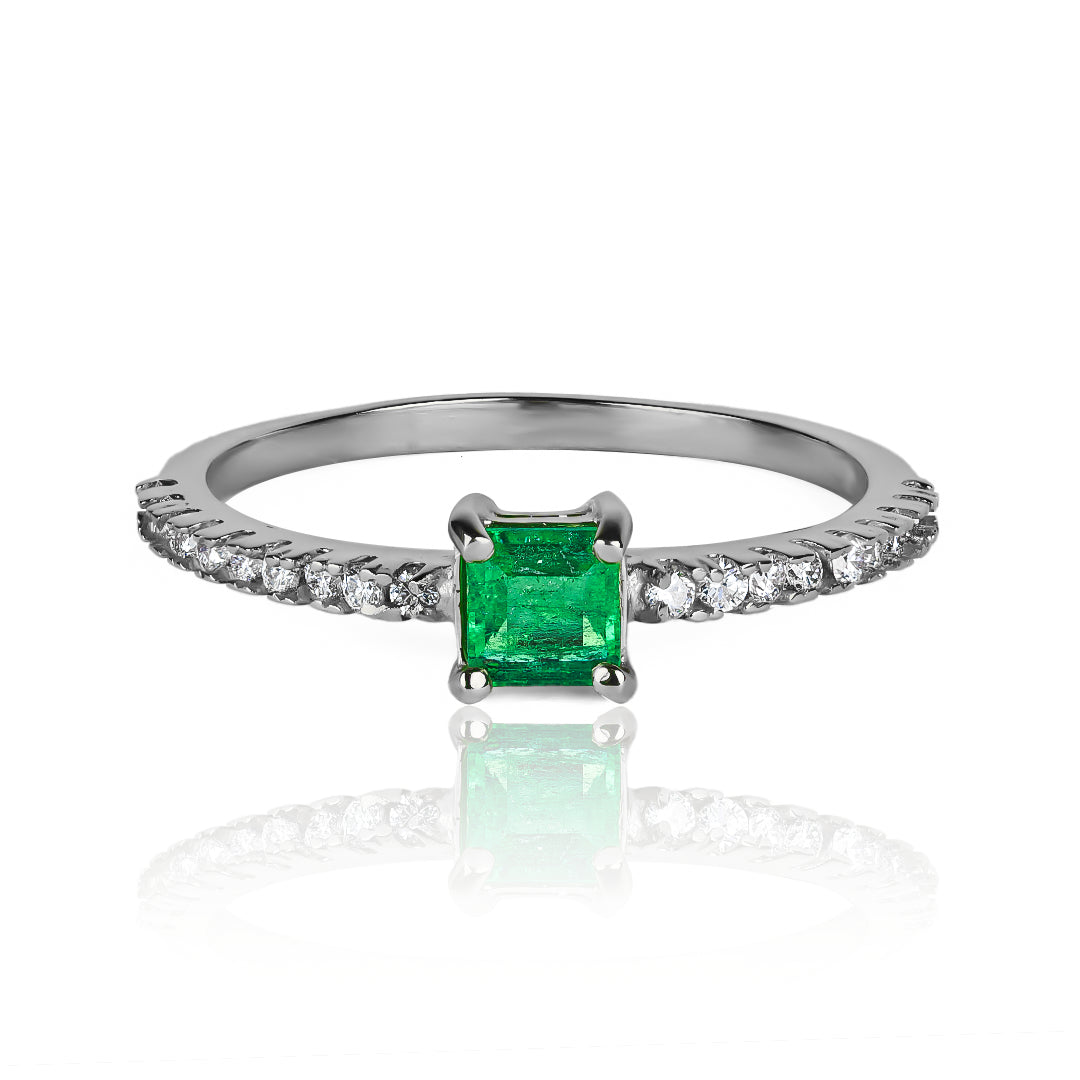 Anillo green passion Esmeralda