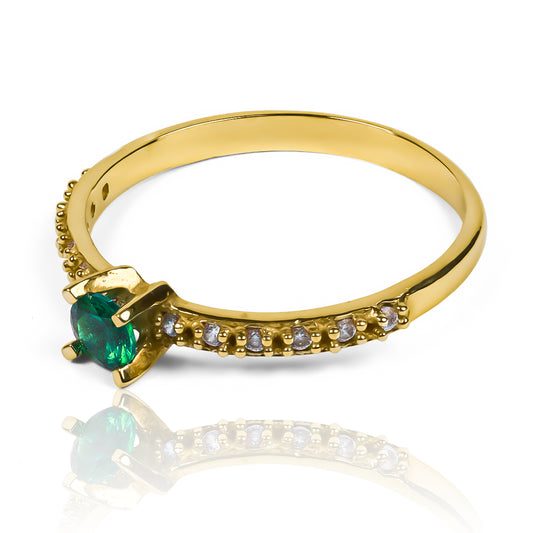 Anillo eternity Green