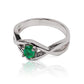 Anillo infinity Esmeralda