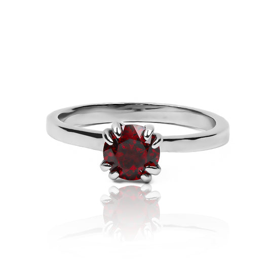 Anillo Grown Ruby