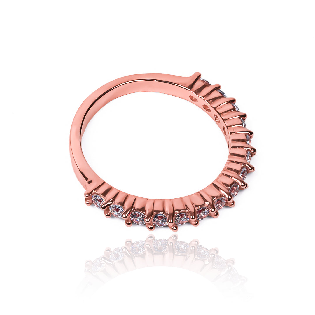 Anillo pisargolla aglove II de Joyería Caracas en oro 18k, cuenta con certificado de calidad y garantía de por vida.