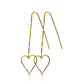 Aretes Corazón aguja I
