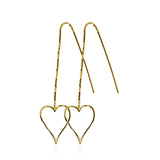 Aretes Corazón aguja I