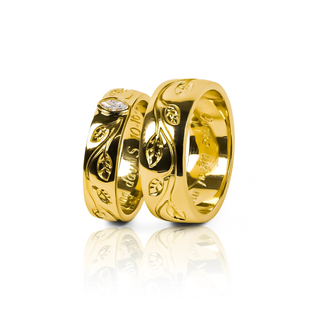 Dynasty wedding rings