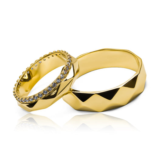 Argollas de matrimonio Prisma Crystal