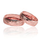 Argollas de matrimonio Latidos Iniciales & Corazones, fabricados en oro 18k por Joyería Caracas, cada una viene con un certificado de calidad y garantía para toda la vida.