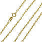 Cadena Classic F 45I es una joya expertamente fabricada en oro de 18k por la reconocida Joyería Caracas. Con su elegante diseño y alto nivel de calidad.