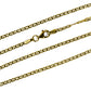 Cadena escalera brillante 40 fabricada en oro de 18k por Joyería Caracas. Cuenta con un certificado de calidad y garantía de por vida.