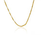 Cadena Mini Cubana SS 45 fabricada en oro 18k por Joyería Caracas, es una obra de arte la cual cuenta con garantía de por vida.