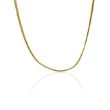 Cadena Saduza S45, fabricada en oro 18k por Joyería Caracas, cuenta con garantía para toda la vida.