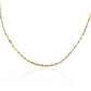 Cadena Veneciana Longata M50 fabricada en oro 18k por Joyería Caracas, cuenta con garantía de por vida.