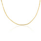 Cadena Veneciana Longata S40 fabricad en oro 18k por Joyería Caracas, cuenta con certificado de calidad y garantía de por vida.