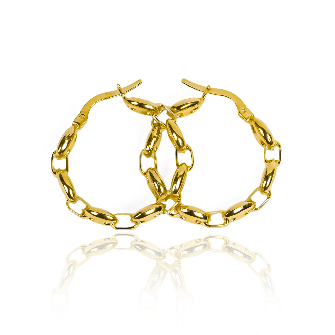 Descubra la elegancia y exclusividad de Candongas Calabrote MI. Confeccionado en oro 18K por Joyería Caracas, cada pieza es una obra de arte. Con garantía para toda la vida, su belleza durará por siempre. Deje que Candongas Calabrote MI sea el accesorio perfecto para su estilo único.